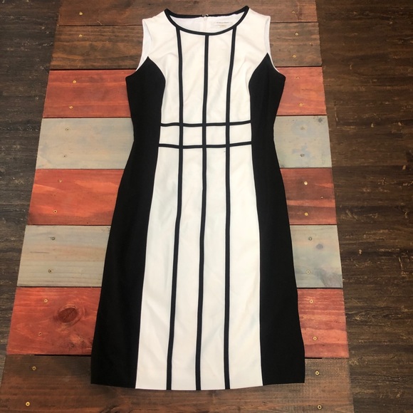 Calvin Klein Dresses & Skirts - Calvin Klein Black & White Dress